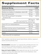Integrative Therapeutics Active B-Complex - with Choline and Methyfolate - Cellular Energy, Immune Function & Heart Health Support with Vitamins B2, B6 & B12* - Gluten-Free - 60 Capsules (30 Servings)