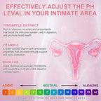 Premium Vaginal Probiotics Feminine Gummies - Vaginal Health Supplements Feminine Gummies for Women PH Balance,Immune Support & Gut Health, Pineapple Flavor Gluten-Free