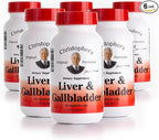 Christopher's Original Formulas Liver & Gallbladder Formula Capsules - Gallbladder Supplements with Digestive Enzymes - Supports Digestive System with Natural Herbs - Pack of 6