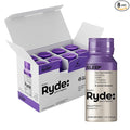 Ryde: SLEEP | 2oz Sleep Shot for Occasional Use | Melatonin, GABA, L-Theanine & Chamomile | Blackberry Natural Flavor | Sugar-Free, Zero Calories, Vegan | Manufactured in USA (8 Pack)