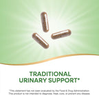 Nature's Way Uva Ursi Leaves, Traditional Urinary Support*, 1,110 mg per 3-Capsule Serving, Non-GMO Project Verified, Herbal Dietary Supplement, 100 Vegan Capsules (Packaging May Vary) - 2 Pack