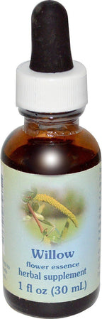 Flower Essence Services Dropper Herbal Supplements, Willow, 1 Ounce