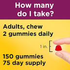 Nature Made Multivitamin For Women, Womens Gummy Multivitamins for Daily Nutritional Support, 150 Multi Vitamin Gummies, 75 Day Supply