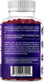 Vitamatic Melatonin 20mg Gummies for Adults, 30 Servings - 60 Count - Non-Habit Forming Supplement