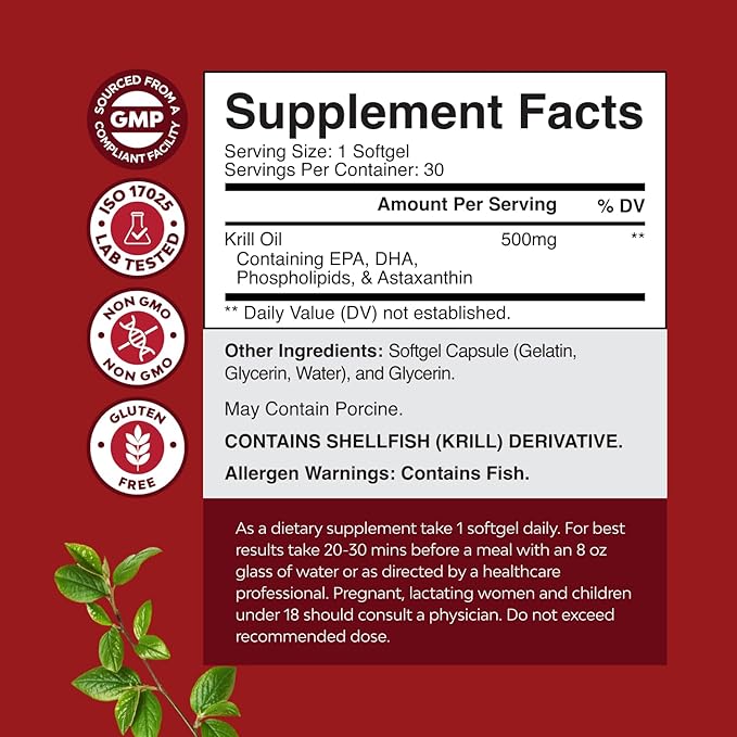 Bundle of PMS Support Supplement for Women – Hormone Balance for Period Cramps Ease, Menopause Bloating, Mood Swing and Krill Omega 3 Fish Oil Softgels 500mg - Concentrated Krill EPA & DHA Supplement