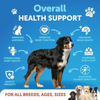 Omega 3 Fish Oil for Dogs - Better Than Salmon Oil - Skin and Coat Defense Liquid Supplement for Allergy Relief - High EPA & DHA for Shedding, Mobility, Itching, Joint & Bone Health Support - 16 FL OZ