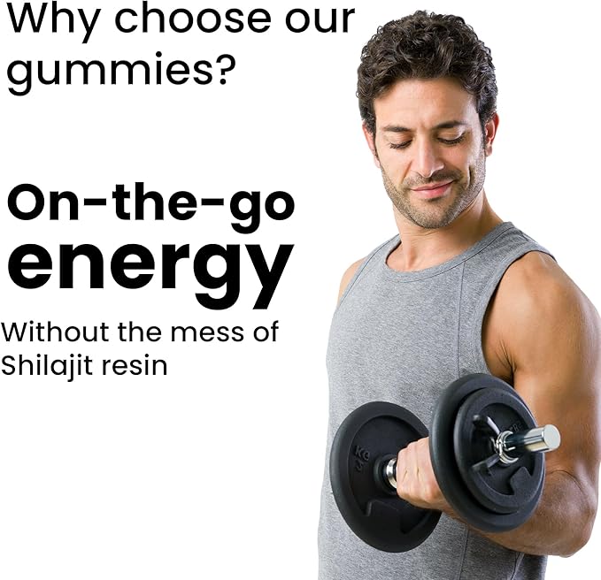 Better Alt Pure Himalayan Shilajit Gummies with 100% Shilajit |High Potency Gold Grade| 60 Gummies for Energy Boost & Immune Support, 75%+ Fulvic Acid| Travel Friendly - Tamarind Flavor