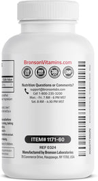 Bronson CoQ10 200 MG High Potency Cellular Energy Production, 60 Vegetarian Capsules