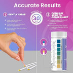 Pelvana Vaginal pH Test Strips for Women – 100 Strips, at-Home BV and Yeast Infection Test Kit, Vaginal pH Tester to Differentiate Between Conditions