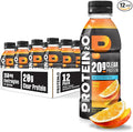 Protein2o Hydration Drink - 2-in-1 Liquid Clear Whey Protein Isolate and Electrolyte Drink - 20g Protein, Vitamins B5, B6 - Post-Workout Recovery - 16.9 Fl Oz - 12 Count Orange Mango