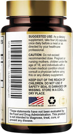 Multi Collagen Peptides for Women & Men - 2400mg per Serving - Best Hydrolyzed Collagen Complex with Type I, II, III, V, X - Hair, Skin, Nails & Joint Support Supplement - Bottled USA - 60 Capsules