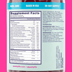 Gummies for Menopause | Hormone-Free Supplements for Women | Clinically Backed | 30 Servings | Helps Alleviate Hot Flashes, Night Sweats, & Mood Swings | Supports Libido | BlackBerry Flavor