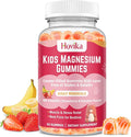 Magnesium Glycinate Gummies for Kids: Calm Magnesium Supplement for Kids & Adults with Zinc Citrate, GABA, Chamomile, Vitamin B6 & C - Sleep, Relaxation & Focus, Strawberry & Banana Flavor 60 Count