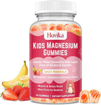 Magnesium Glycinate Gummies for Kids: Calm Magnesium Supplement for Kids & Adults with Zinc Citrate, GABA, Chamomile, Vitamin B6 & C - Sleep, Relaxation & Focus, Strawberry & Banana Flavor 60 Count