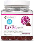 Youtheory B12B6 Zero Sugar Gummy 90ct