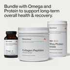Momentous Grass-Fed Collagen Peptides Powder - Collagen Protein Powder with Fortigel & Vitamin C for Hair, Skin, Nails, & Joint Health Support - NSF Certified for Sport - Packaging May Vary