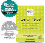NEW NORDIC Active Liver 90-Day Supply, Daily Liver Supplement, Milk Thistle, Artichoke & Turmeric, 30 Tablets (Pack of 3)