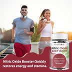 Beet Root Gummies 6000mg – Nitric Oxide Booster with Grape Seed, Pomegranate, Vitamins C & B12 – Nitric Oxide Supplements for Men – Mixed Berry Flavor – 60 Gummies