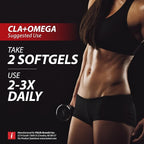 iSatori Ultra CLA Omega 3 6 9, Natural Weight Loss Fat Burner, Muscle Toner with Conjugated Linoleic Acid, Omega 3 Fish Oil & Safflower, Stimulant-Free, 90 Softgels