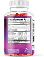 Nature's Nutrition Probiotics for Women Gummies with Cranberry - 6 Premium Strains for PH Balance, Digestive Health, Vaginal & Immune Support, Women's Probiotic Gummy for Feminine Health - 60 Gummies