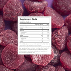 Hyalogic Hyaluronic Acid Gummies – Supplement for Joint, Skin & Eyes – Mixed Berry Flavor – Gummy Vitamins for Women & Men – Gluten-Free, Non-GMO, 60 Count