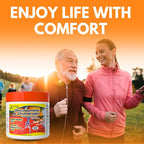 Arymar Glucosamine Chandroitin Powder (1500mg/1200mg) - Joint Health Support Supplement - Helps Maintain Mobility & Flexibility - High Absorption Formula - 300g (10.5 oz)