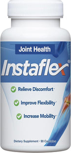 Instaflex Joint Support Supplement for Men and Women - Glucosamine, MSM, White Willow, Turmeric, Ginger, Cayenne, Hyaluronic Acid - 90 Capsules