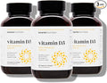 SMARTERNUTRITION Vegan Vitamin D3 5000 IU + Natural Vitamin K2 1100 mcg in Organic Coconut & Olive Oil - D3 K2 Supplement for Immune & Bone Support - 180 Softgels[90 Day Supply]