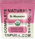 D Mannose 520mg Capsules - Organic D Mannose Supplement for UT Support, Urinary Tract Bladder Health Pills, Plant Based Formula, Vegan Non GMO, No Fillers, 500 Capsule Count Made USA Certified Kosher