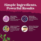 Advanced Multi Collagen Complex - Ageless Multi Collagen Peptides Supplements with Type 1 2 3 5 & X & Biotin for Hair, Skin and Nails Vitamins - Biotin Supplements for Women & Men - 180 Count