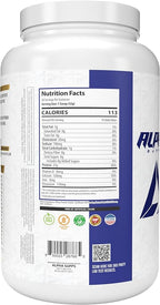 Alpha Supps ISO, Low Carb 100% Whey Protein Isolate Powder, 25 Grams Per Serving, Helps Support Muscle Growth, Low Sugar and Gluten Free (Vanilla Ice Cream, 2 lb)