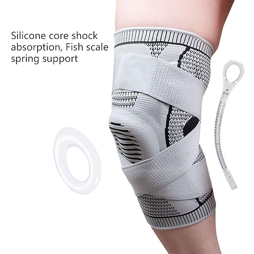 Motion Max Knee Pro, Motionmax Knee Pro Brace, Bone On Bone Knee Brace With Adjustable Non-Slip Strap, Knee Brace for Men Women for Joint Pain, Runner, Workout 1PC