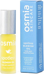 Osmia Skincare - Natural Spotless Blemish Facial Oil | Evening Primrose, Lavender, Cajeput, + Lemon Oils | Clarify, Cleanse | Clean Beauty For Healthy Skin (0.13 fl oz | 4 ml)