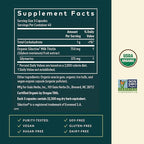 Gaia Herbs Milk Thistle - Liver Supplement & Cleanse Support for Helping to Maintain Healthy Liver Function* - 120 Vegan Capsules (40 Servings)