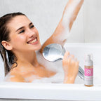Organic Glide Feminine Body Wash 5 fl oz - Natural Cleansing Mousse with Unique Probiotic Support, pH Balanced, Gentle for Sensitive Skin & Intimate Areas, Refreshing Magnolia Scent (1-pack)