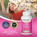 Femuni Balance - Women's Hormonal Balance & Mood Support: PMS, Menstrual Health, & Feminine Wellness with Black Cohosh, Vitex, Shatavari & Key micronutrients