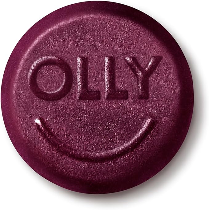 OLLY Sleep Gummy, 3 mg Melatonin, L-Theanine, Chamomile, and Lemon Balm Extracts, BlackBerry Flavor, 60 Day Supply - 120 Count