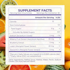 Lutein & Zeaxanthin Eye Vitamins Gummies for Daily Eye Health – 20mg Lutein, Sugar-Free, High-Potency Gummy with Bilberry Extract, Blue Light Support, Star-Shaped Gummies, 60 Count