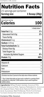 Oath Nutrition Clear Whey Isolate Protein Powder, Kiwi Strawberry, 20g Complete Protein per Serving, No Added Sugar, Grass-Fed, 21 Servings