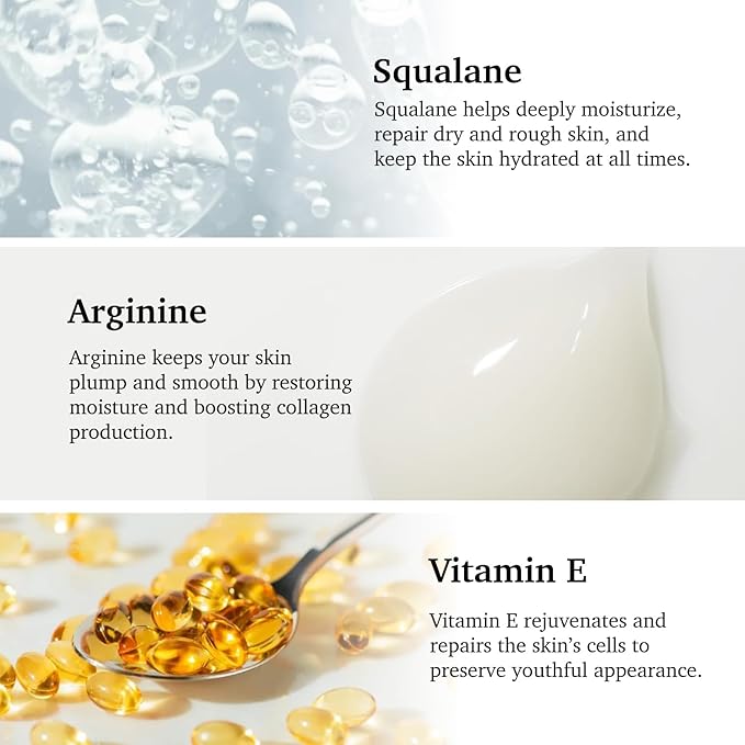 Purifect Renewing Squalane Facial Serum for Skin - Smooths, Softens, and Hydrates with Vitamin E & Arginine, Adds Moisture & Hydration, Cruelty Free Skincare, Made in USA - 1 fl oz