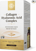Solgar Collagen Hyaluronic Acid Complex - 30 Tablets - With Hydrolyzed Collagen Type 2 & Chondroitin - Non-GMO, Gluten & Dairy Free - 30 Servings