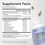 Cortisol Control Plus – Cortisol Supplement for Women & Men, Cortisol Manager for Stress Response Support, Calm Energy, Mood & Restful Sleep – High-Potency Adaptogen + Vitamin Blend – 90 Capsules