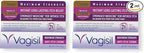 Vagisil Maximum Strength Feminine Anti-Itch Cream with Benzocaine for Women, Helps Relieve Yeast Infection Irritation, Gynecologist Tested, Fast-Acting, Soothes and Cools Skin, 1 oz (Pack of 2)