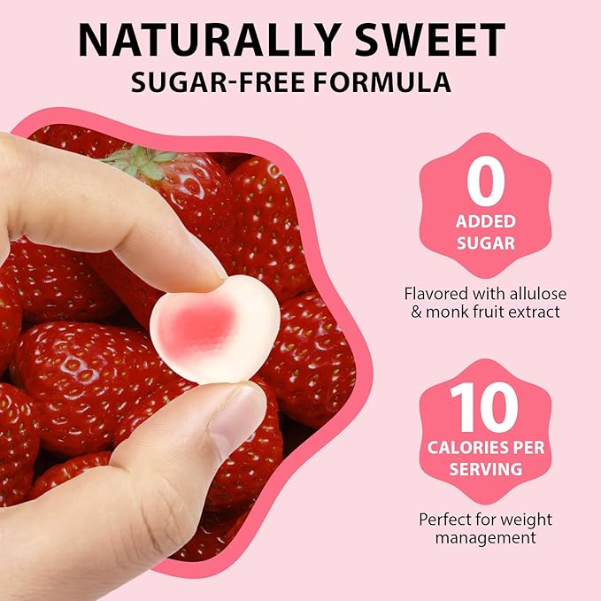 Sugar-Free Women's Multivitamin Gummies – with Inositol, Iron, Biotin, Vitamin D3 & K2 – Supports Energy, Immunity, Hair, Skin & Nails – Vegan, Non-GMO, Gluten-Free – 60 Count 30 Day Supply