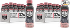 Muscle Milk Pro Advanced Nutrition Protein Shake, Slammin' Strawberry, 11.16 Fl Oz, 32g Protein, 1g Sugar, 16 Vitamins & Minerals, 5g Fiber, Bottled Liquid, Gluten Free, (Pack of 24)