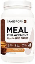 TransformHQ Meal Replacement Shake Powder 28 Servings (Chocolate Peanut Butter) - Gluten Free, Non-GMO