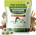 Mushroom Gummies 16-In-1 Mushroom Blend With Ashwagandha Gummies For Brain Health,Cognitive, Memory & Focus,Energy 0g Added Sugar Mushroom Supplement Lions Mane,Reishi,Cordyceps,Turkey Tail,Chaga (60)