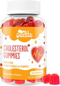 ChiQwench Cholesterol Supplements with 1500 Mg Plant Sterols & Stanols, Cholesterol Support Gummies, Cholesterol Complex Gummies, Maintains Normal Levels, Mixed Berry Flavor, 60 Count