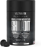 Himalayan Shilajit Gummies, 23-in-1 with Sea Moss, Ashwagandha, Tongkat Ali, Black Seed Oil & Rhodiola Rosea, Lab Tested, 60 Gummies