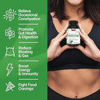 Force Factor ProbioSlim Extra Strength Probiotic Supplement for Women and Men with 30 Billion CFUs and Green Tea Extract for Gut Health Support, Bloating and Gas Relief, 360 Capsules, Pack of 3